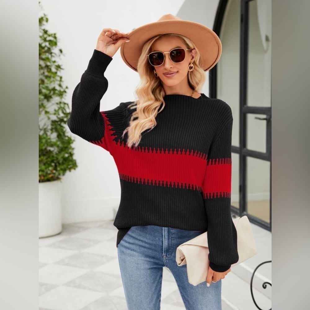 Winter is Coming Contrast Sweater